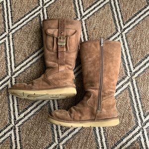 Tall Brown Side Zip Uggs